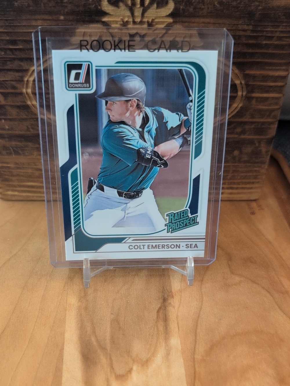 2026 Donruss Colt Emerson Rated Prospect Rookie Card Mariners